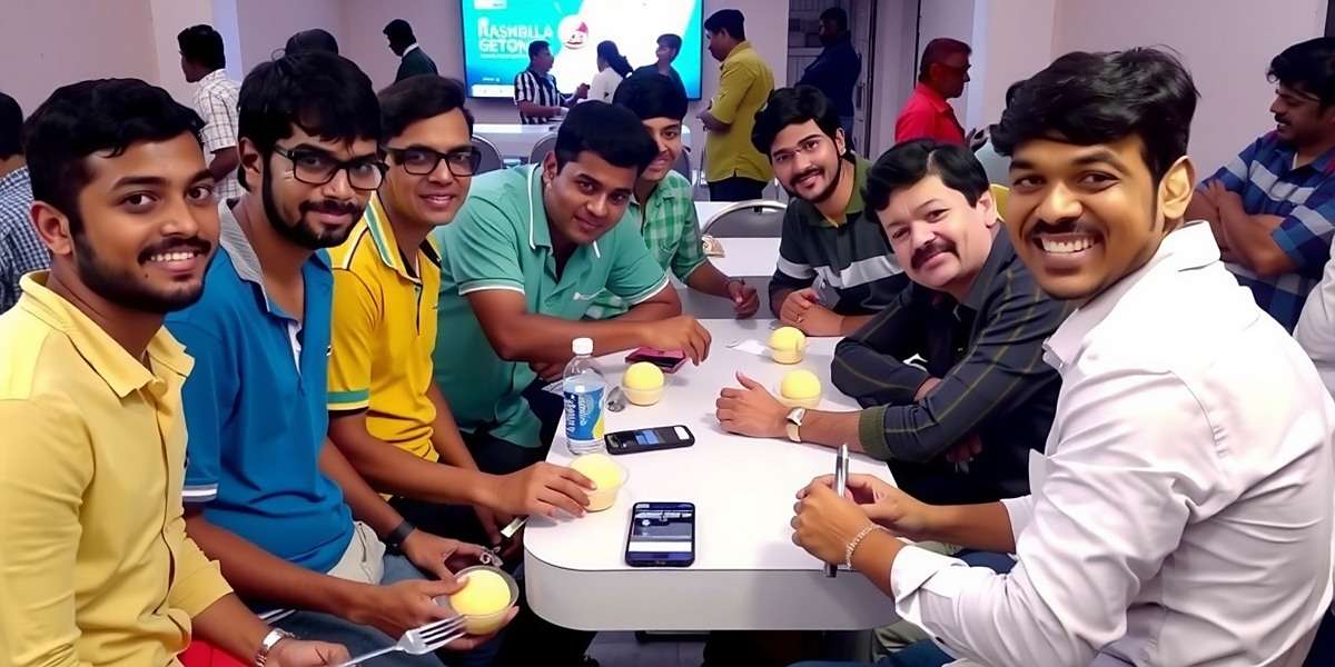 Rasgulla Rush Community Meetup Rasgulla Rush community meetup in Kolkata with players competing in a tournament while enjoying real rasgullas