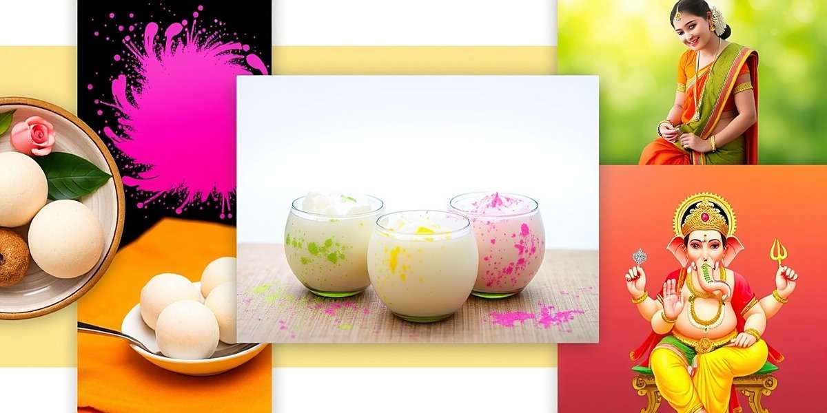 Festival Diversity in Rasgulla Rush Rasgulla Rush festival collage showing Holi, Onam, Pongal and Ganesh Chaturthi celebrations